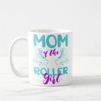 Mum Of Roller Girl Roller Skates Awesome Roller Sk Coffee Mug