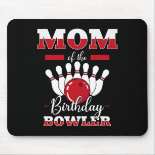 Mum Of The Birthday Bowler Bday Bowling Party Cele Mouse Mat