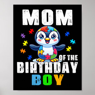Mum Of The Birthday Boy By Poster