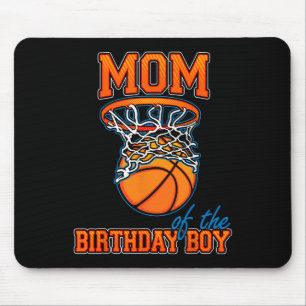 Mum Of The Birthday Boy Bysketbyll Birthday Family Mouse Mat