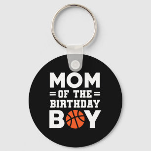 Mum Of The Birthday Boy Bysketbyll Coach Bysketbyl Key Ring