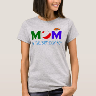Mum of the birthday boy fish T-Shirt
