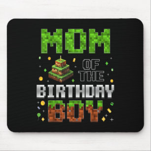 Mum Of The Birthday Boy Matching Family Birthday P Mouse Mat
