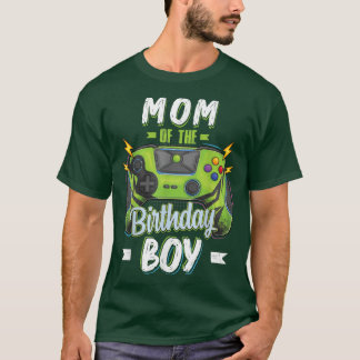 Mum of the Birthday Boy Matching family Video Game T-Shirt