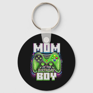Mum Of The Birthday Boy Matching Video Game Birthd Key Ring