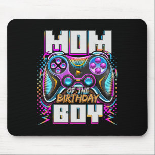 Mum Of The Birthday Boy Matching Video Game Birthd Mouse Mat