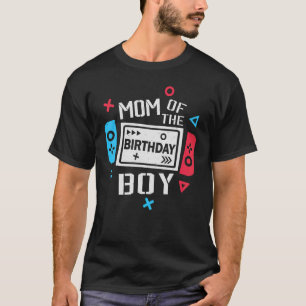 Mum of the Birthday Boy Matching Video Game Birthd T-Shirt