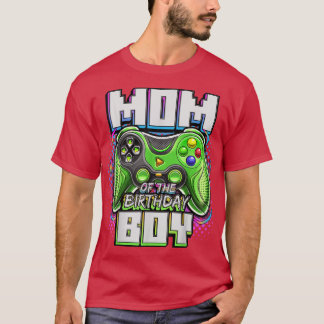 Mum of the Birthday Boy Matching Video Game Birthd T-Shirt