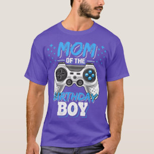 Mum of the Birthday Boy Matching Video Gamer T-Shirt