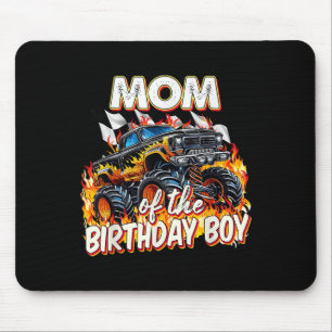 Mum Of The Birthday Boy Monster Truck Birthday Nov Mouse Mat