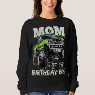 Mum of the Birthday Boy Monster Truck Birthday Nov Sweatshirt