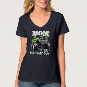 Mum of the Birthday Boy Monster Truck Birthday Nov T-Shirt