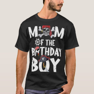Mum of the Birthday Boy shirt Pirate Mummy Mama Mo