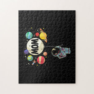Mum of The Birthday Boy Space Astronaut 1st Birthd Jigsaw Puzzle