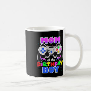 Mum Of The Birthday Boy Video Game Birthday Gamer Coffee Mug