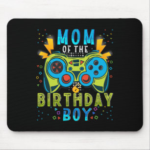 Mum Of The Birthday Boy Video Game Matching Birthd Mouse Mat