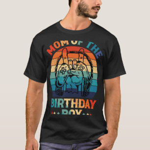 Mum Of The Birthday Boy Video Game Shirt Gamer Mum