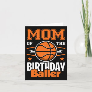 Mum Of The Birthday Byller Bysketbyll Big Fan Birt Card