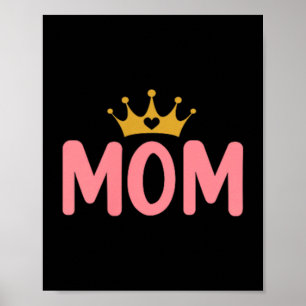 Mum Of The Birthday For Girl - 1st Birthday Poster