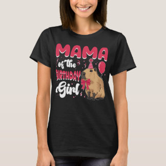 Mum Of The Birthday Girl Design outfit gifts birth T-Shirt