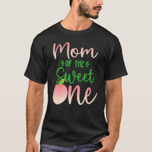 Mum Of The Birthday One Peach 1st Summer Fruit Fam T-Shirt