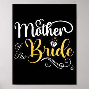 Mum Of The Bride Wedding Shower  Poster