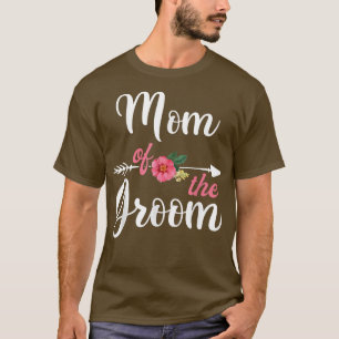 Mum Of The Groom s For Women, Bachelor Party Mothe T-Shirt