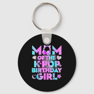 Mum of the k-pop birthday girls korean music lover key ring