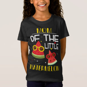 Mum Of The Little Watermelon Frutti Tutti Party Gi T-Shirt