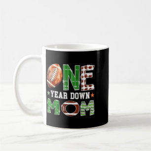 Mum Of The One Year Old 1st Birthday Boy Football Coffee Mug
