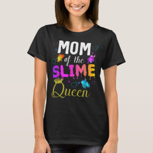 mum of the slime queen crown Birthday Matching Par T-Shirt