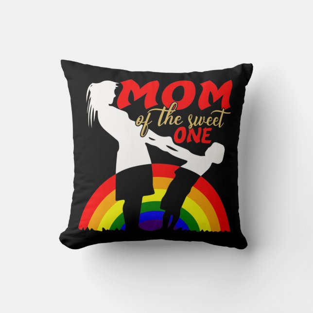 Mum of the sweet one  cushion (Front)
