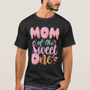 Mum Of The Sweet One Doughnut Birthday Party Match T-Shirt