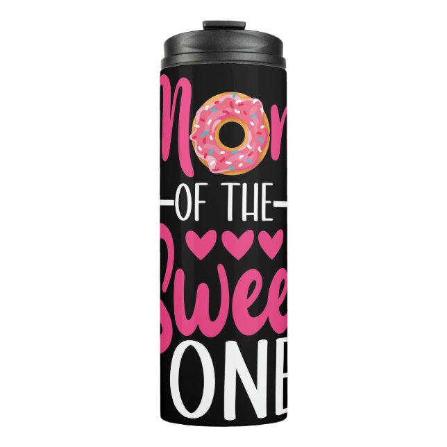 Mum of the Sweet One Sprinkled Doughnut Thermal Tumbler (Front)