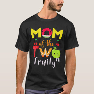 Mum Of The Twotti Frutti 2Nd Birthday Party Fruit T-Shirt