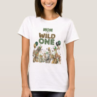 Mum of the Wild One Boy Birthday Party Animals