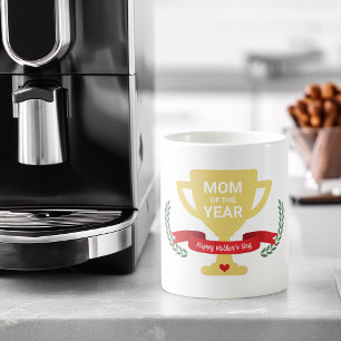 Mum Of The Year Mother's Day Coffee Mug
