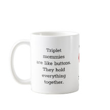 Mum Of Triplets Gift, We Love You, Customise, 