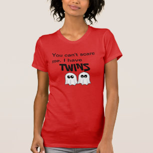 Mum of Twins Halloween Shirt