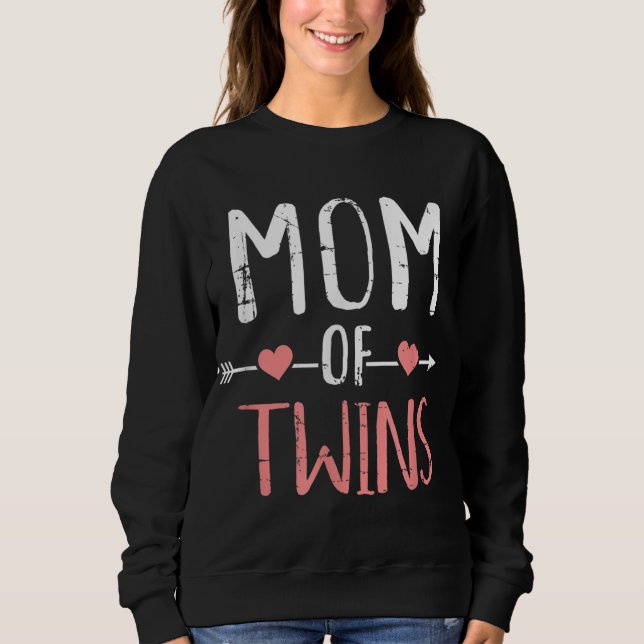 Mum of Twins Sweatshirt (Front)