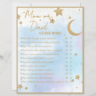 Mum or Dad Guess Who Baby Shower Game