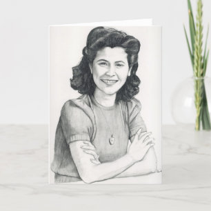 Mum Original Art Greeting Card