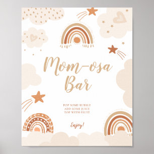 Mum-osa bar Boho Rainbow Sign 