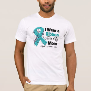 Mum - Ovarian Cancer Ribbon T-Shirt