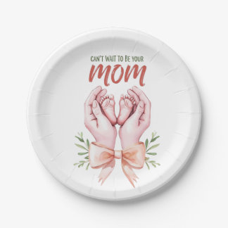 Mum Paper Plate