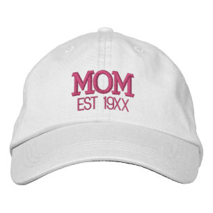 Mum Personalised Mother's Day Gift Custom Text Embroidered Hat