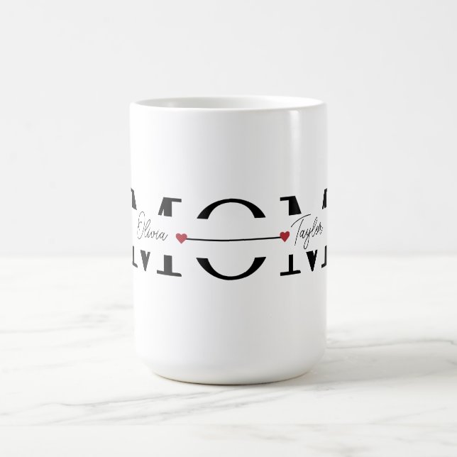 Mum Personalised Name Mother's Day  Coffee Mug (Center)