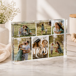 Mum Photo Collage Block
