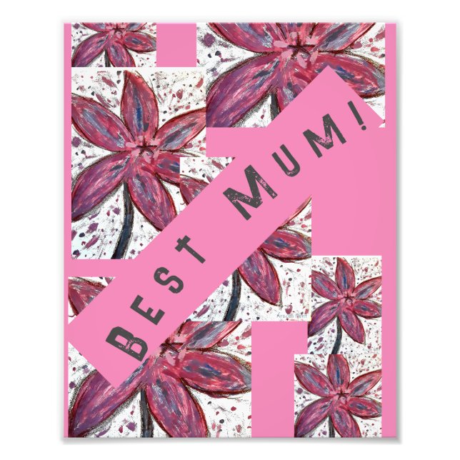 Mum! Photo Print (Front)