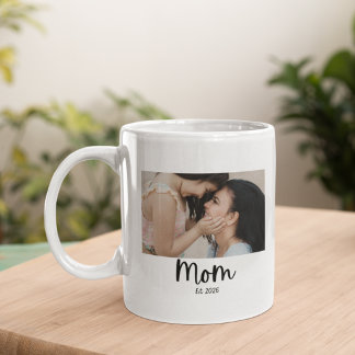 Mum Photo White Mothers Day Gift Coffee Mug